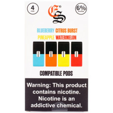 Картридж EON SMOKE PODS Multipack 4 шт 1 мл 60 мг (совмещается с JUUL)