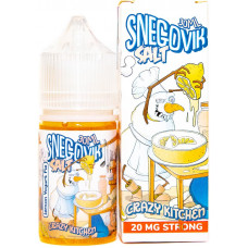 Жидкость Snegovik Salt Strong 30 мл Crazy Kitchen Жидкость Snegovik Salt Strong 30 мл Crazy Kitchen