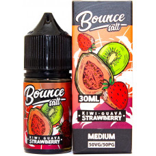 Жидкость Bounce Salt Medium 30 мл Kiwi Guava Strawberry 20 мг/мл