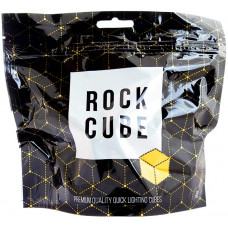Уголь ROCK CUBE 24 куб быстровоспламеняющийся без селитры 25x25x25