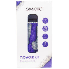 SMOK Novo 2 Kit Purple Stabilizing Wood 800 мАч Фиолетовый