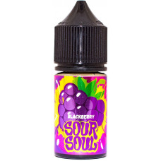 Жидкость Sour Soul Salt 30 мл Blackberry 55 мг/мл