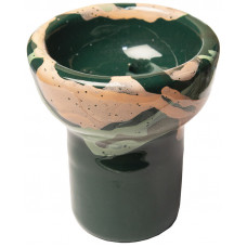 Чаша DVT Classic Form Glazed Зеленая В Красках