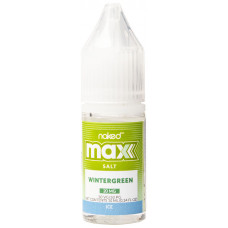 Жидкость Naked Max Salt 10 мл Ice Wintergreen Освежающая Мята со Льдом 20 мг/мл