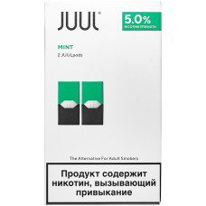 Картридж JUUL Mint 2 шт 0.7 мл 50 мг