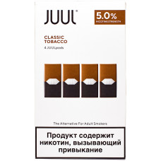 Картридж JUUL Classic Tobacco 4 шт 0.7 мл 50 мг