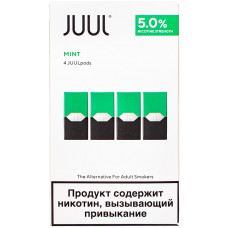Картридж JUUL Mint 4 шт 0.7 мл 50 мг