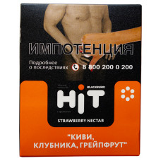 Табак Black Burn HiT 30 гр Strawberry Nectar Киви Клубника Грейпфрут