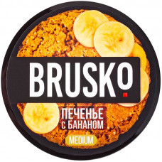 Смесь Brusko 50 гр Medium Печенье с Бананом (кальянная без табака)