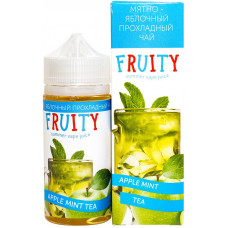 Жидкость Fruity 100 мл Мята Яблочный Чай 0 мг