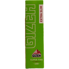 Бумага сигаретная GIZEH Extra Slim Super Fine Cut Corners (скошенный угол) 100 листов