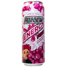 Энергетик HQD Energy 450 мл PinQ Бабл гам Напиток Безалкогольный