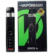 Vaporesso XROS 4 Kit Black 1000 mAh Черный